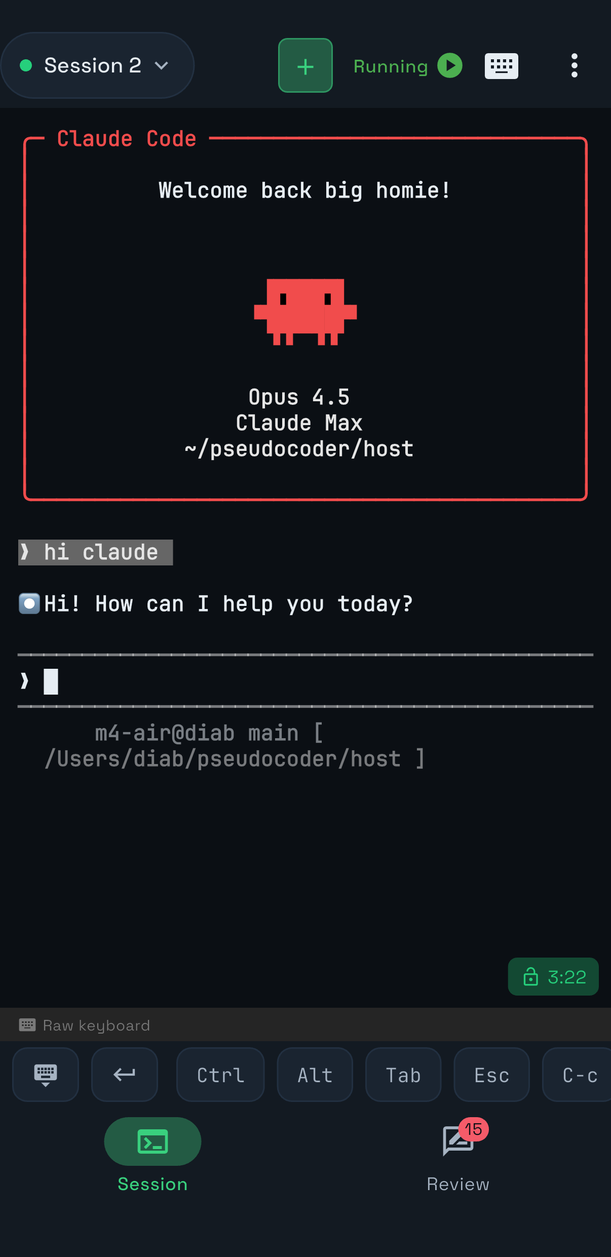 live terminal streaming